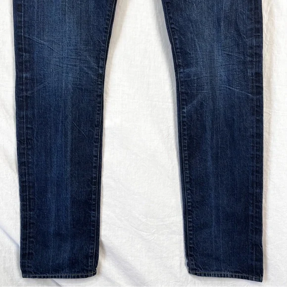 Levis Made and Crafted Tack Slim Jeans Mens 34x34 Nova Blue Denim Made in USA
